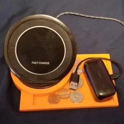 Sorting Tray with Wireless Charger