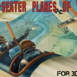 STL PACK - 15 Two-seater Planes of WW1 (Vol.1, scale 1:144) - PERSONAL USE