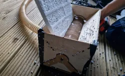 Styrofoam/EPS shredder