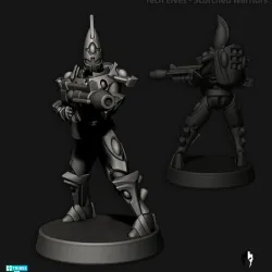 Tech Elves - Scorched Warriors