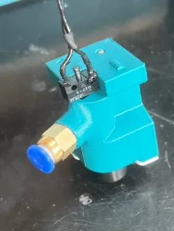Voron 0.2 rear right foot but with M6 push fitting