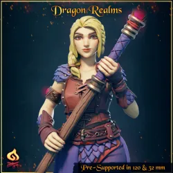 Yara The Dragon Tamer Set (120 & 32 mm)
