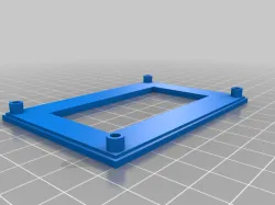  128x64 OLED display case