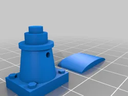 16mm buffer 2 part