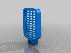 20.5mm clip on shower accessories holder