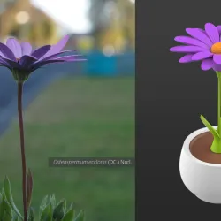 3D printable Flower Pots