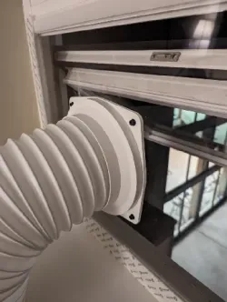 5.9" Portable AC Duct Quick Disconnect