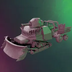 7 Orc Vehicles and Goblin Crew!