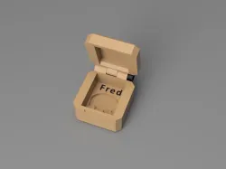A home for Fred the frog (with magnets)