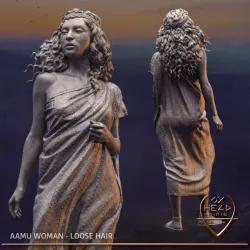 Aamu Woman - Loose Hair
