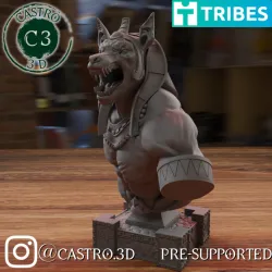 Anubis Bust - The Jackal God