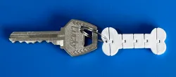 Articulated Dog Bone Keychain