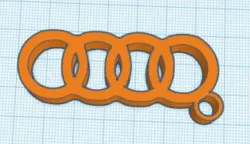 Audi keychain