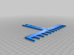BAF (Big Ass [Plate] Fork) 10 Slot MX Plate Fork for Mechanical Keyboards