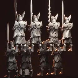 Bloodguard with Great Weapons/Sword&Shield