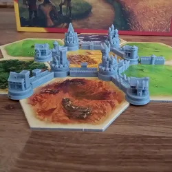 Catan Upgraded Settlements, Cities and Roads