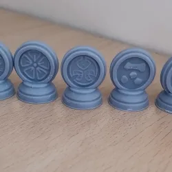 Clan Statues for Shogun Big Box