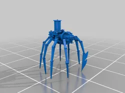 Clockwork Weaving Spider