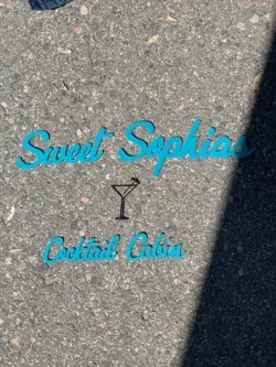 Cocktail Glass - Wall Logo Decor