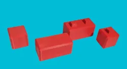 Concrete Block models (1:30 scale)