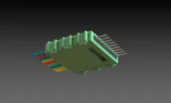 CONNECTOR housing 9Pin Dupont / Jumper-Cable
