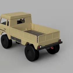 Crawler V306 4x4 Flatbed  - 1/10 RC body attachment