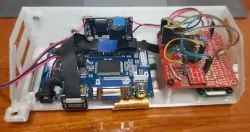 Custom Circuit Mount for  Info LCD Module  for 2010 Toyota Avalon