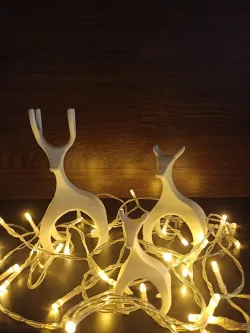 CUTE CHRISTMAS DEER FAMILY
