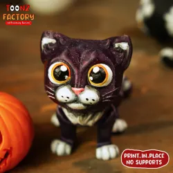 CUTE FLEXI HALLOWEEN CAT