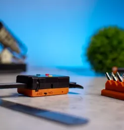 Digital caliper battery mod