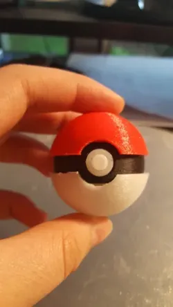 Easy and Quick print Pokeball Pokemon