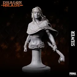 Elf - Dragon - Silwer  - bust - October 2023 - DRAGONBLADE-  MASTERS OF DUNGEONS QUEST