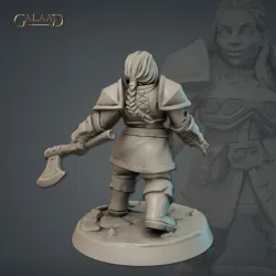 Female Dwarf fighter