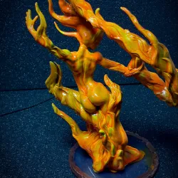Fire Elemental - Girl on Fire