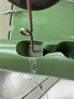 Fixed landing gear for 3dlabprint p-38