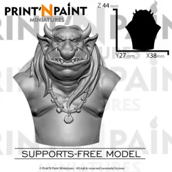Forest Troll Bust