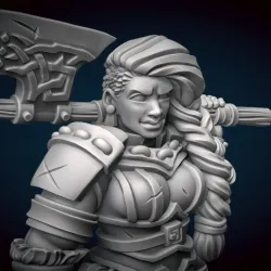 Goliath Barbarian Miniature