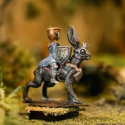 Grail Knight on Hare Mount - Fey Wild Tabletop Miniature