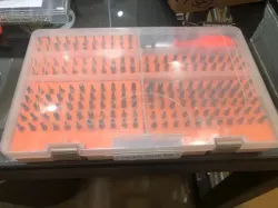 Hex Screwdriver Bit Plano Organizer