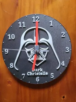 Horloge Dark Vador