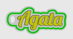 Keychain Agata