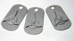 Klingon Dog tags 2