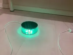 Lampe à partir d'une bobine de filament