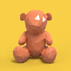 Low-poly Bear
