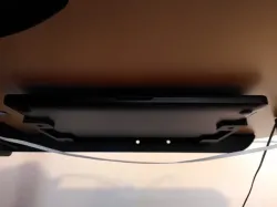MacBook Pro 2020 Under table or wall rack with Incase protection