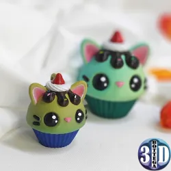 Meringa - Kitty Cupcake