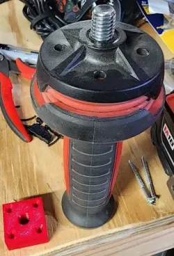 Mount for M10 bolt/Milwaukee M18 grinder handle