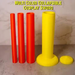 Multi-Color Collapsible Cosplay Sword