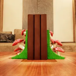 Mushrooms Bookend