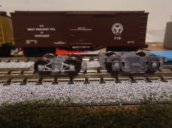 N scale Swing-Motion Trucks